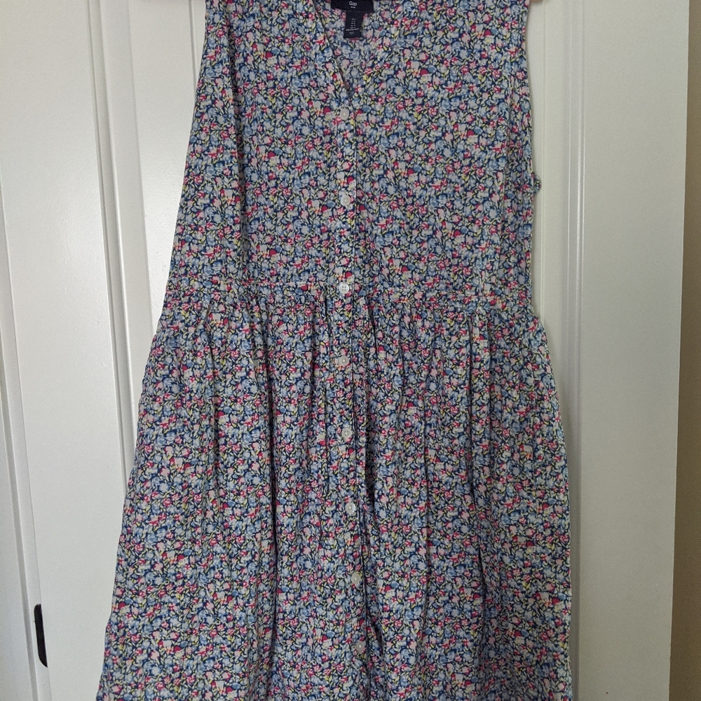 Sweet Gap dress w/ flowers.